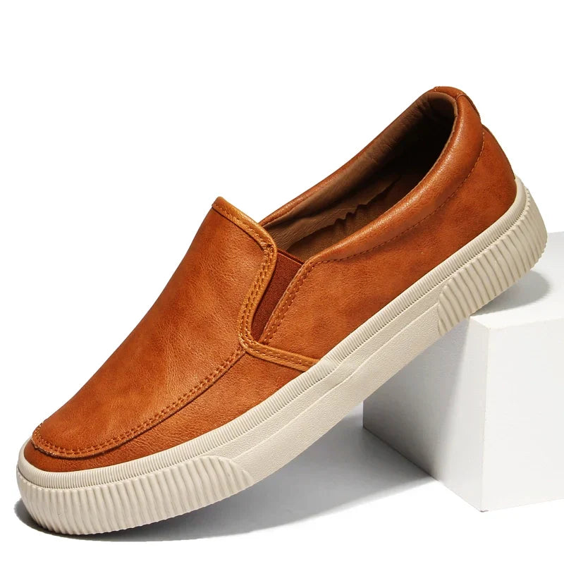 Alessandro - Mountainville slip-on skor i läder